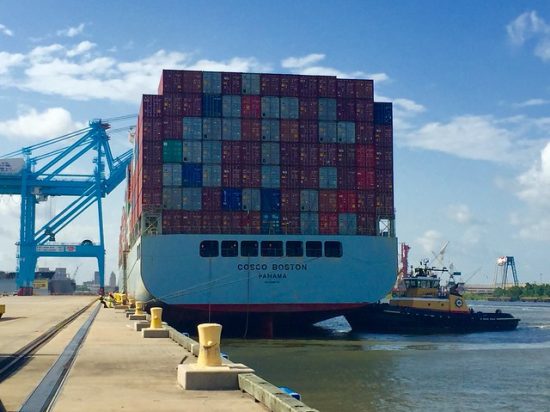 Legacy One Brokers - Port of Mobile - Stack of Containers